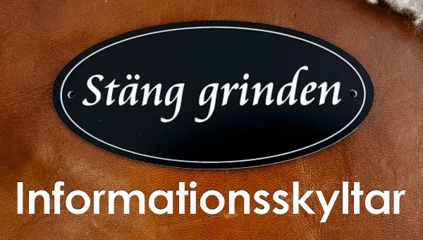 Informationsskyltar